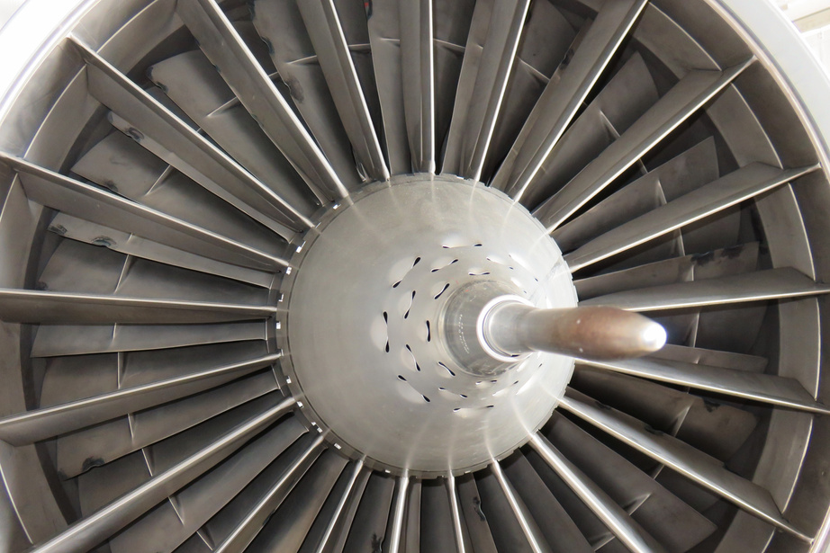 Aerospace Industry, Air Vehicle, Jet Engine, Close-up, Engine