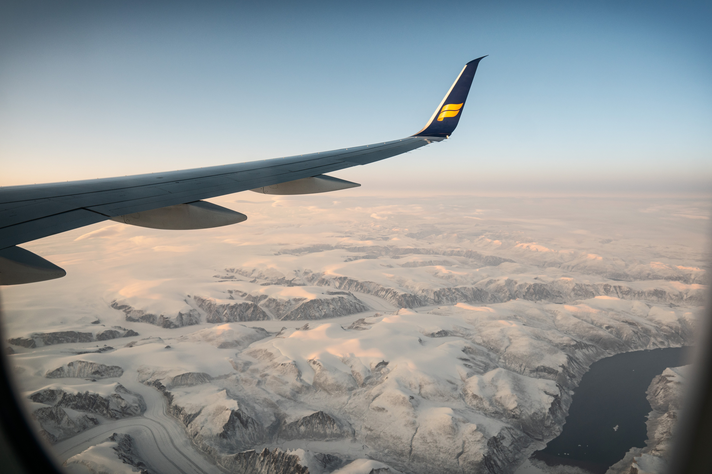 An Airplane On Flight